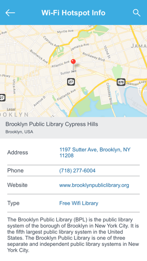 Brooklyn Wifi Hotspots(圖3)-速報App