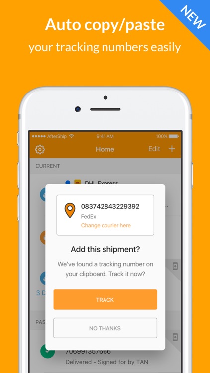 AfterShip Package Tracker screenshot-4