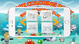 Game screenshot Азартная игра для раскраски акул для детей младшег apk