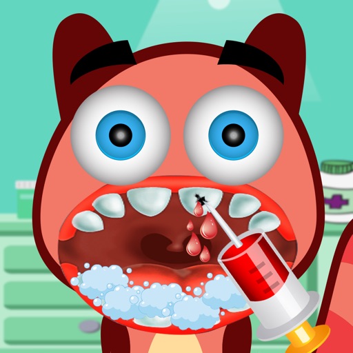 Dentist Game: Raccoon Amazing Smile iOS App