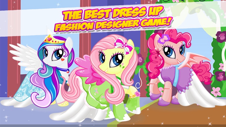 Pony Dress Up and Salon Games for Little Girls