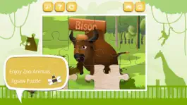 Game screenshot Learn Zoo Animals Jigsaw Puzzle Game For Kids mod apk