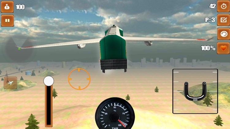Flying Train Race Game Free screenshot-3