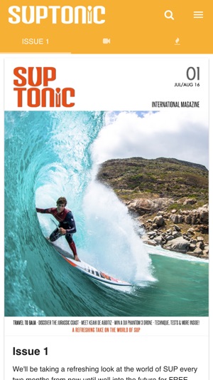 SUP Tonic Free SUP Magazine(圖1)-速報App