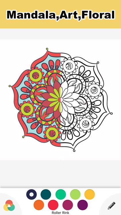 Coloring Book for Adults Color Therapy Doodle