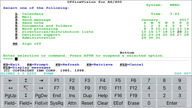 Glink 5250 screenshot-3