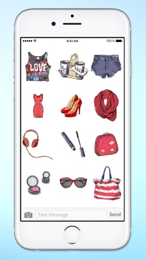 Stylish Girl Beauty and Fashion Sticker Pack 1(圖3)-速報App