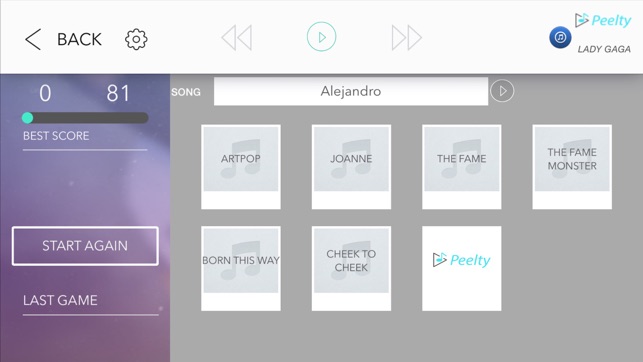 Peelty - Lady Gaga Edition(圖2)-速報App