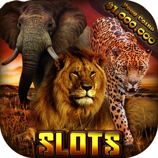 Safari Billionaire Slot Machines: Hunter Slots 777 Icon