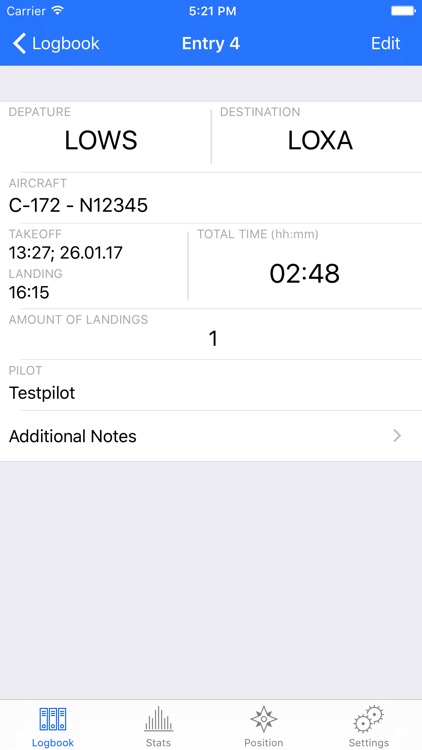 SkyPilot 2 - Logbook for Pilots