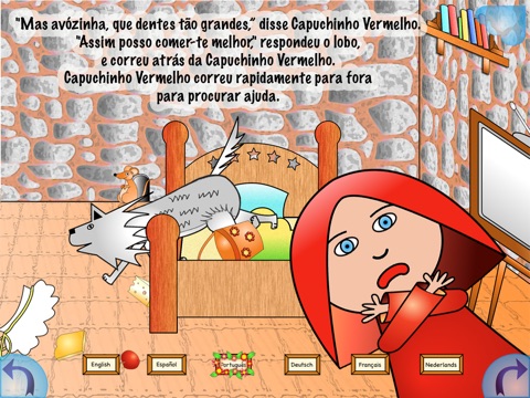 Little Red Riding Hood * Multi-lingual Stories screenshot 4