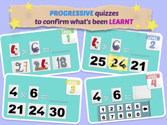 Mathemagics Multiplication-School Edition screenshot 4
