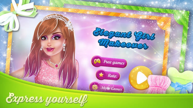 Elegant Girl Makeover: Beauty Salon