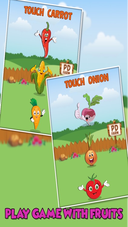 Kids Game Learn Vegetables screenshot-4