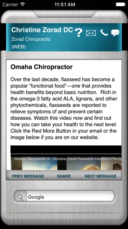 Zorad Chiropractic Wellness Assistant screenshot-4