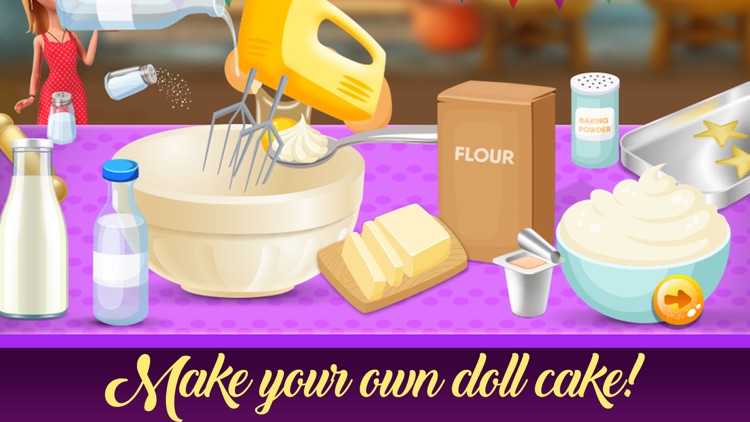 Doll Cake Maker Bakery Game 2017