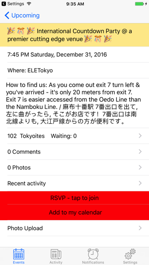 Tokyo Spontaneous Hangout(圖2)-速報App