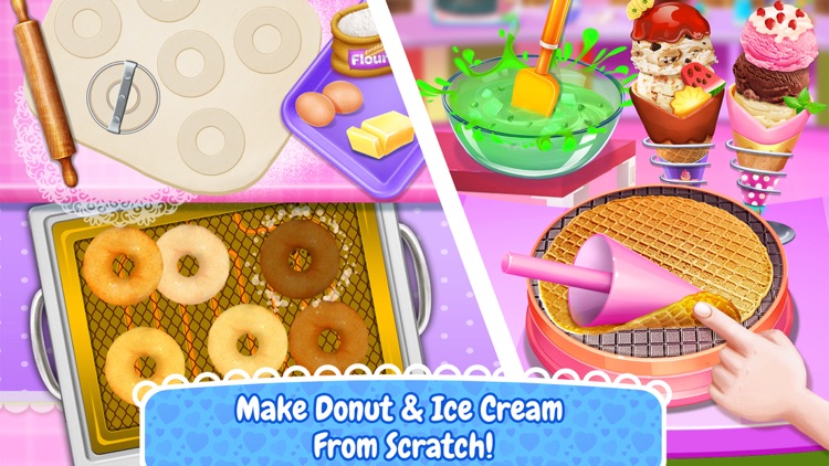 Sweet Desserts Cooking - Kids Food Maker Games