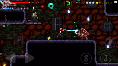 Screenshot from Dead by Death: Metroidvania Dungeon Platformer