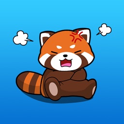 PanPan The Orange Panda Sticker