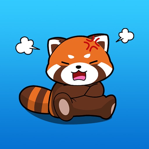 PanPan The Orange Panda Sticker icon