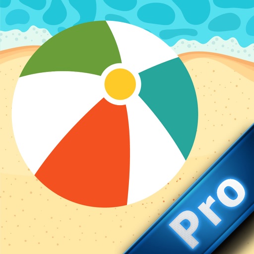 Addictive Ball on Summer Beach PRO iOS App