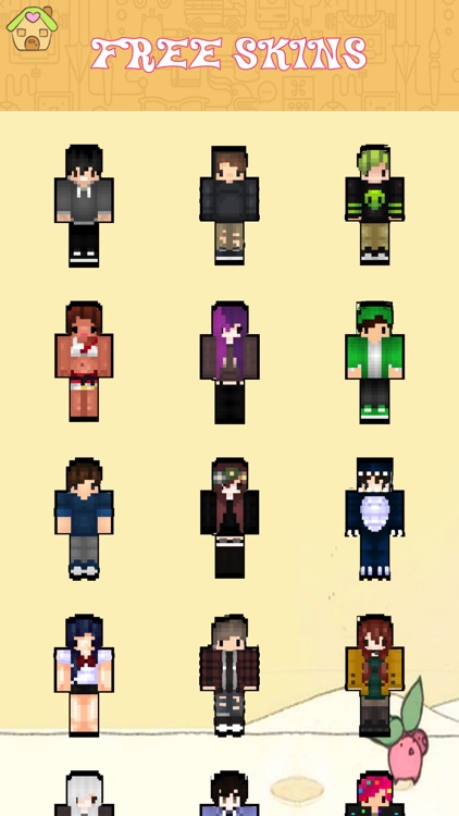 Free Chibi Skins for Minecraft Pocket Edition screenshot-3