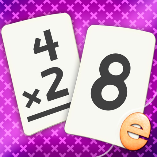 Multiplication Flash Cards Games Fun Math Problems iOS App