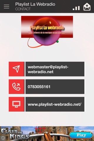 Playlist La Webradio screenshot 4