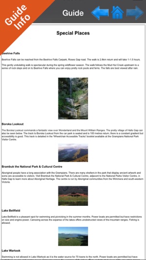 Grampians NP GPS and outdoor charts with guide(圖2)-速報App