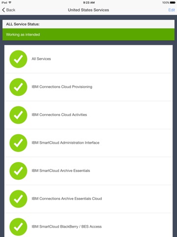 IBM Connections Cloud Inform screenshot 3
