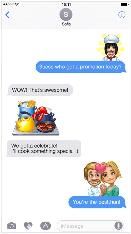 Cooking Fever Stickers - Mega Pack