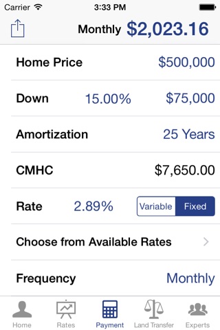 Annie Mirza Mortgage App screenshot 2