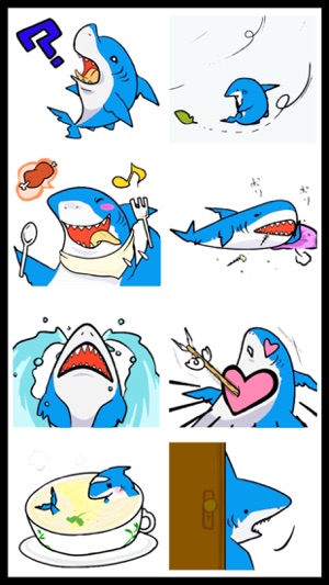 White Shark Stickers(圖2)-速報App