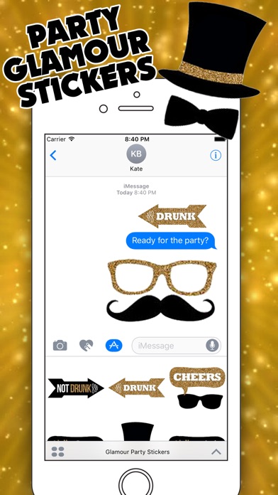 Party People for iMessageのスクリーンショット1 Party People for iMessageのスクリーンショット1