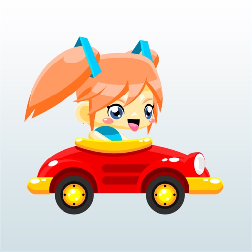 Girl And Car Runner Pro icon