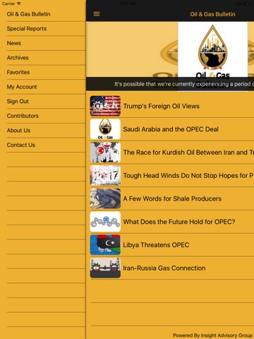 The Oil & Gas Briefing screenshot 2