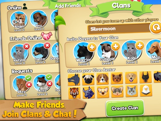 Скачать Cat & Dog Online: Multiplayer Kitten & Puppy Sim