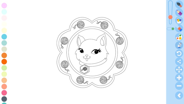 Zen: coloring pages for kids(圖3)-速報App