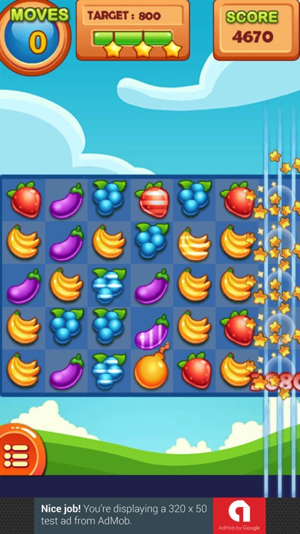 Fruit Crush - Match 3 puzzle game screenshot-3