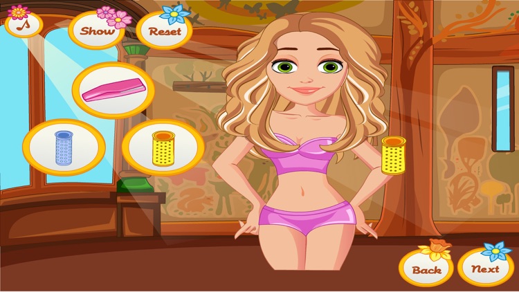 Girl modeling - kids games and baby games