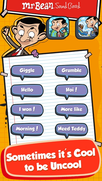 Mr Bean Soundboard
