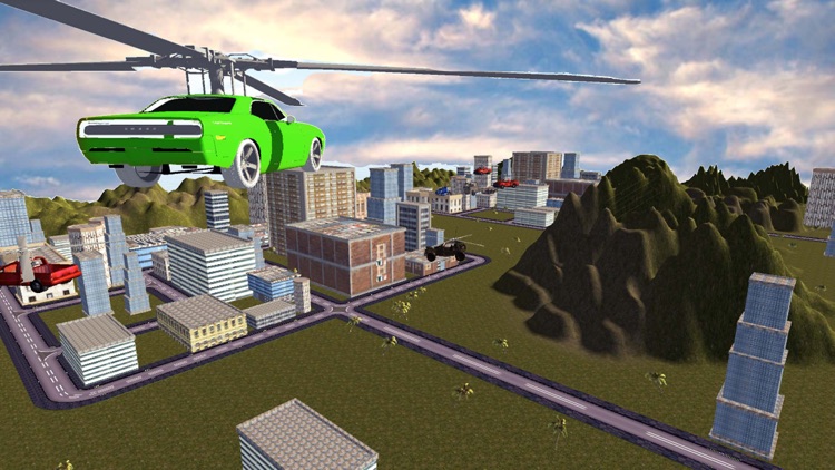 Driving Futuristic Flying Car - Best Flight Pilot screenshot-3