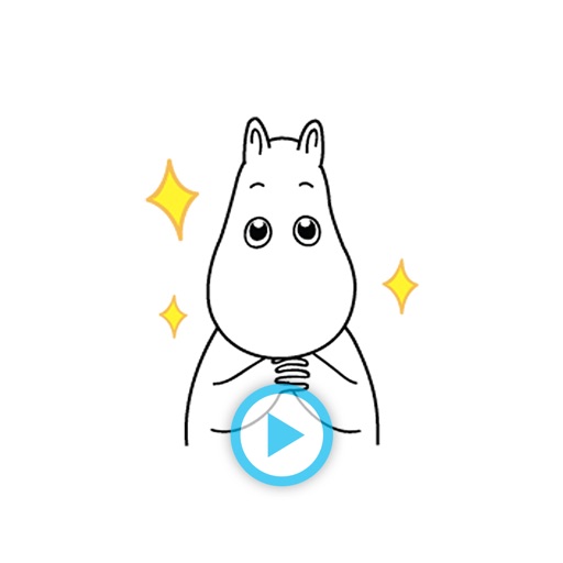 Cheerful Hippos - Animated Stickers icon