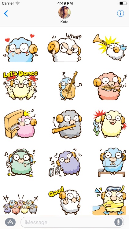 Freaky The Lamb Stickers screenshot-3