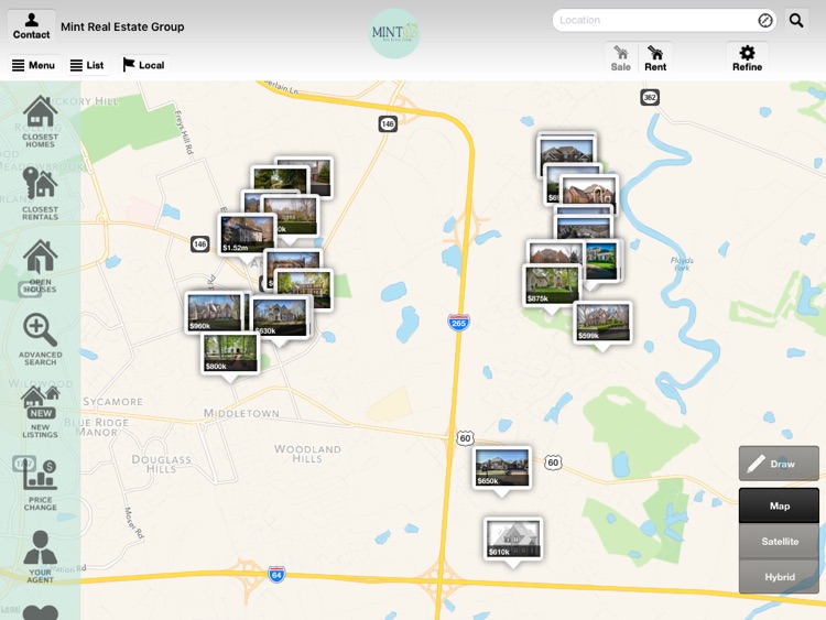 MINT Real Estate Group Mobile for iPad