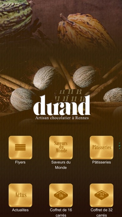 How to cancel & delete Durand Chocolatier - Rennes from iphone & ipad 1