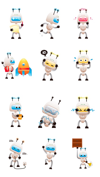 Funny Robot - Sticker Pack