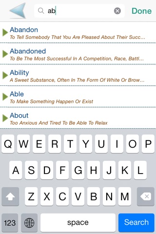 English Learner's Pocket Vocabulary - Full screenshot 3