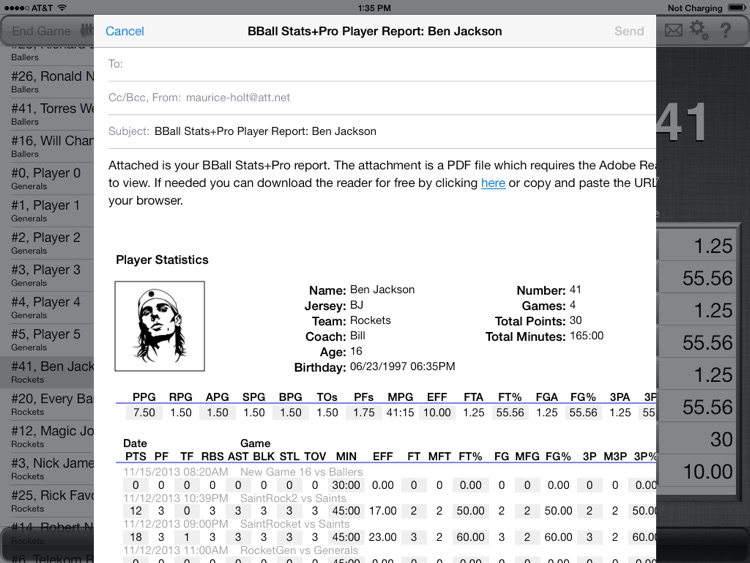 BBall Stats+Pro screenshot-3